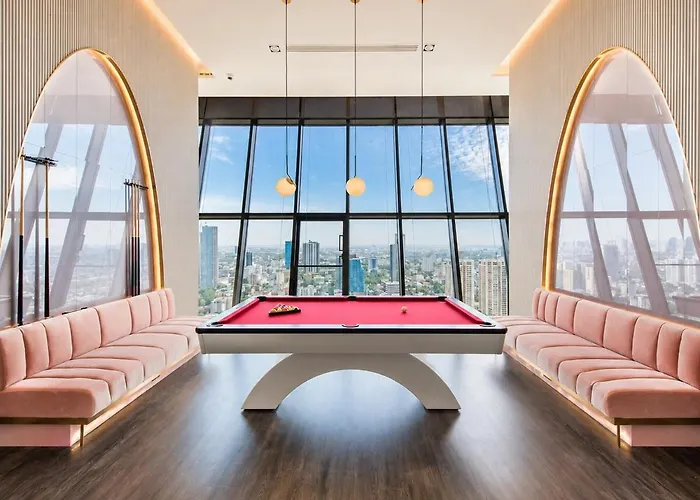 公寓式飯店 360 View 1br Sky Pool View Bts Thonglor