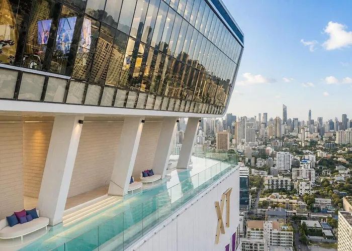 360 View 1br Sky Pool View Bts Thonglor 4* 曼谷