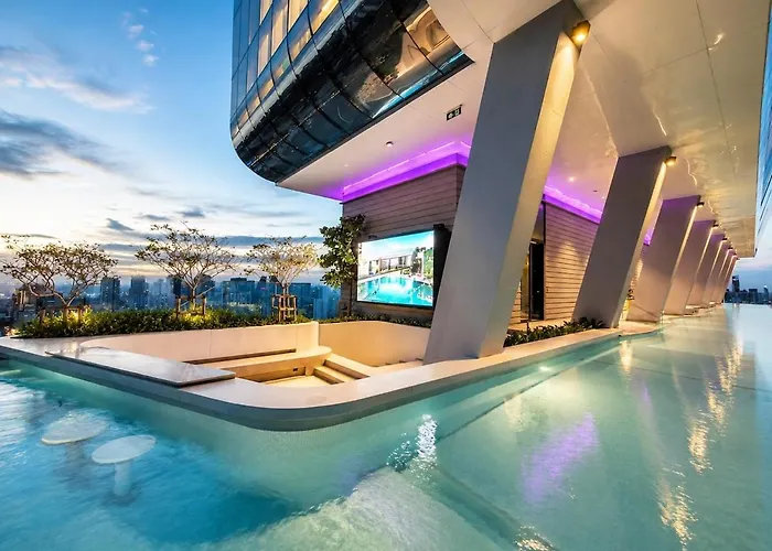360 View 1br Sky Pool View Bts Thonglor 4*
