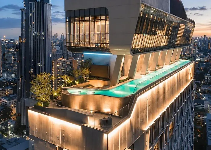 公寓式飯店 360 View 1br Sky Pool View Bts Thonglor