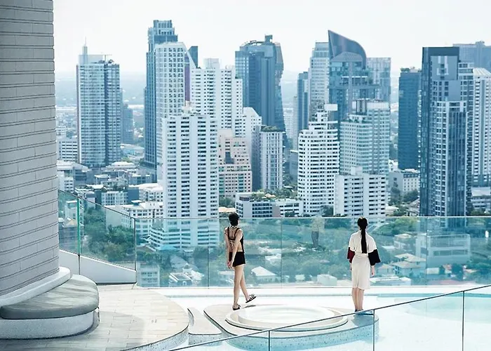 360 View 1br Sky Pool View Bts Thonglor 曼谷