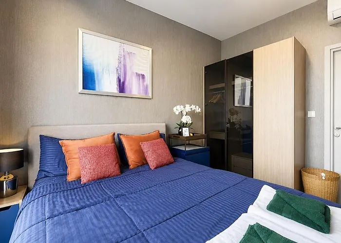 公寓式飯店 360 View 1br Sky Pool View Bts Thonglor 4*